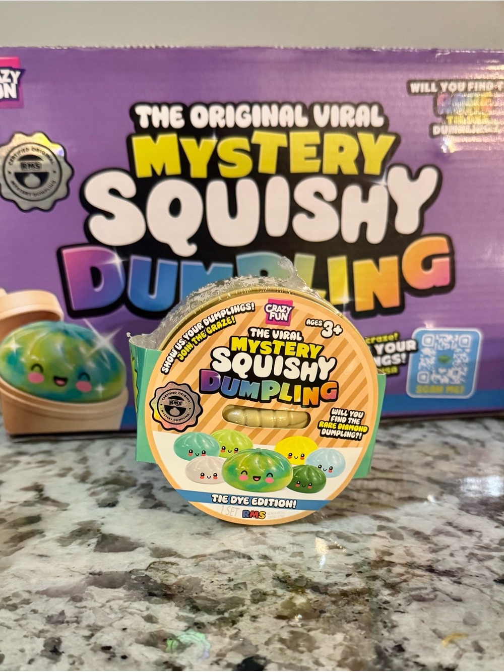 Mystery Squishy Dumpling - Dye Edition Plush Toy (Green)